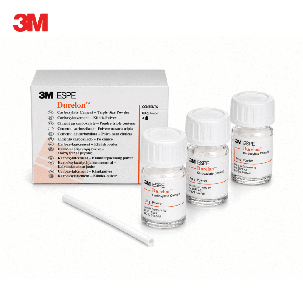 3M ESPE Durelon Polikarboksilat Siman Tozu 3 x 20 g ürün görseli