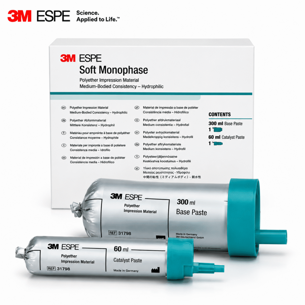 3M ESPE Soft Monophase Polieter Ölçü Materyali ürün görseli
