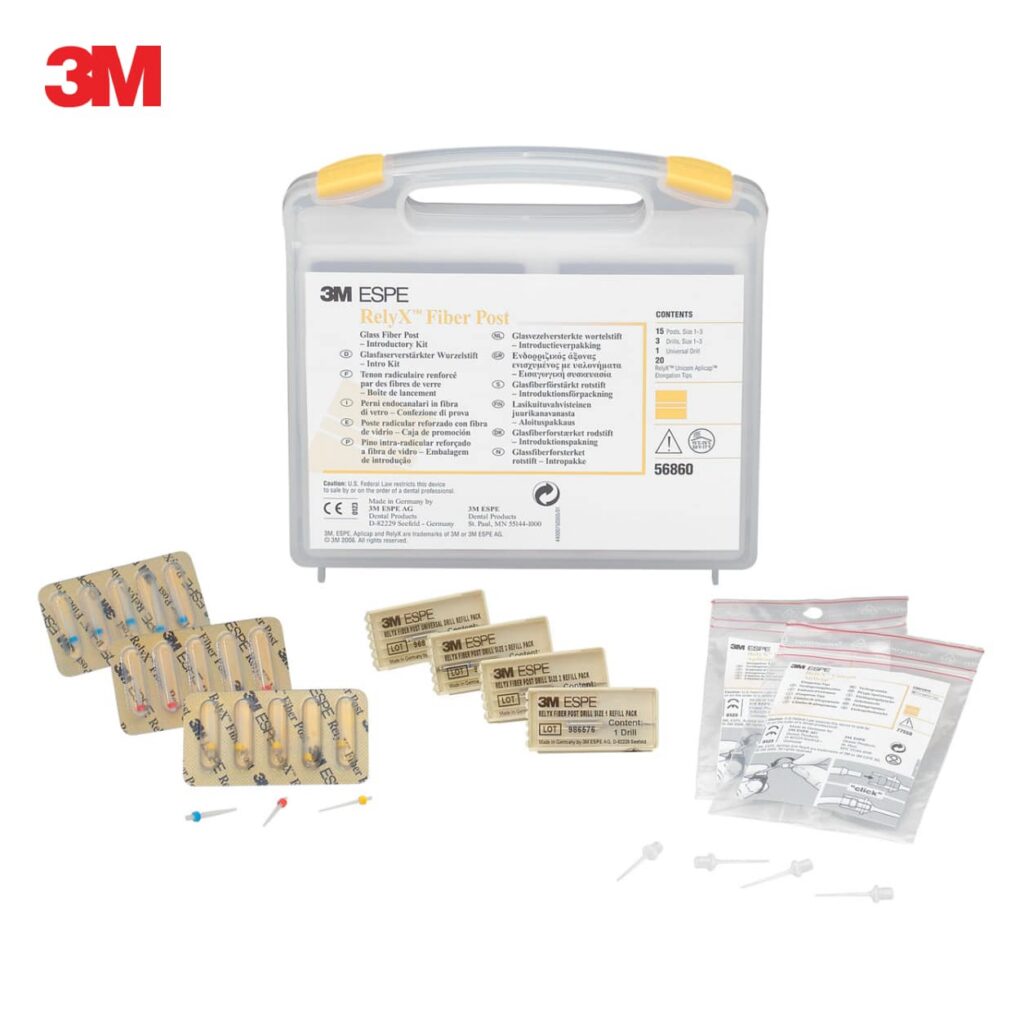 3M RelyX Fiber Post Tanıtım Kiti 56860 – Cam Fiber Post Seti ürün görseli