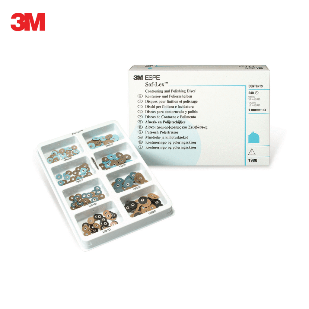 3M Sof-Lex Pop-on Bitirme ve Parlatma Diskleri Seti ürün görseli