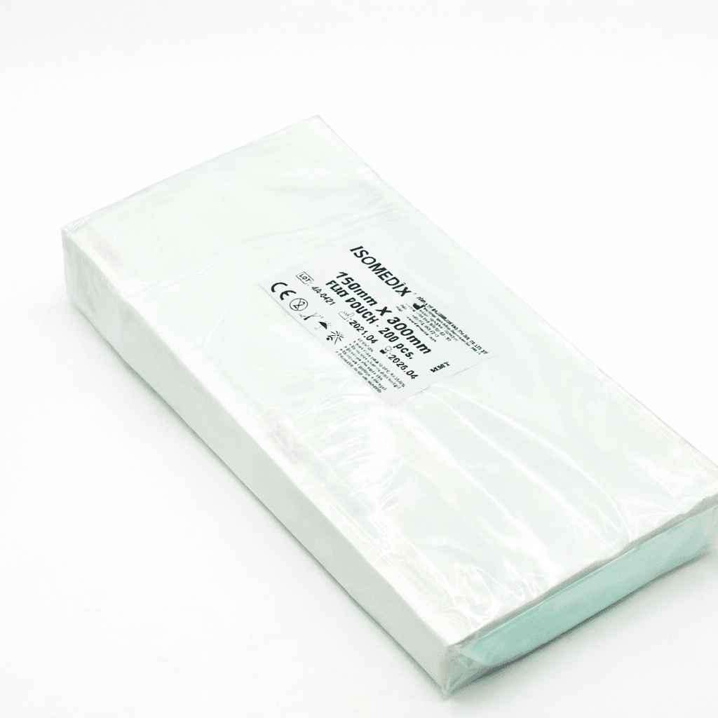 4a FLAT POUCH KESİLMİS OTOKLAV POŞETİ 15X30cm 200LUK Paket ürün görseli
