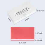 Pembe modelleme mumu plağının ölçü görseli