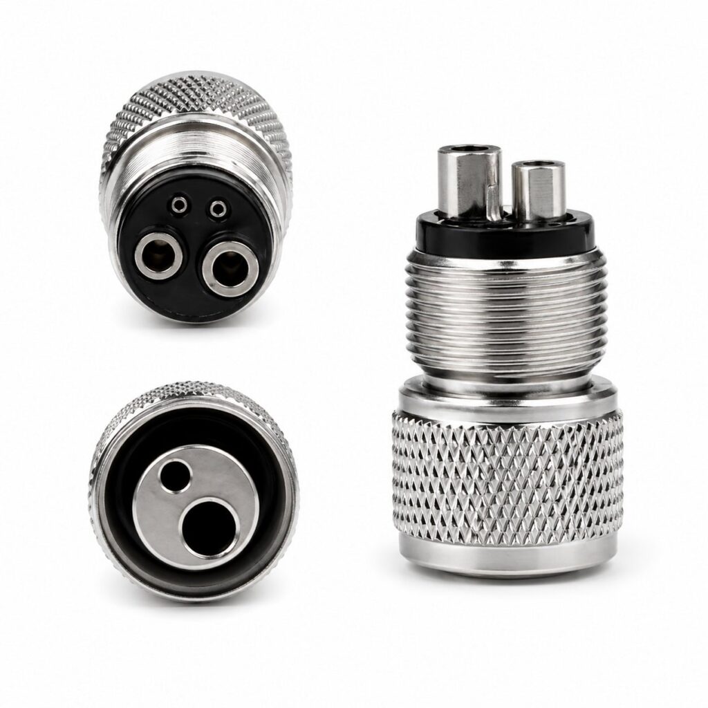 Aeratör Adaptörü - 4 Delikli Ünit Çıkışına 2 Delikli Aerator Takmak İçin ürün görseli