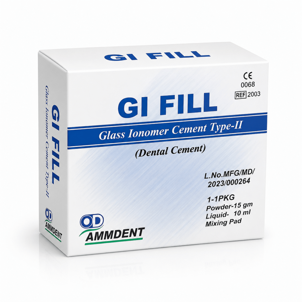 Ammdent GI FILL – Glass Ionomer Cement Type II ürün görseli