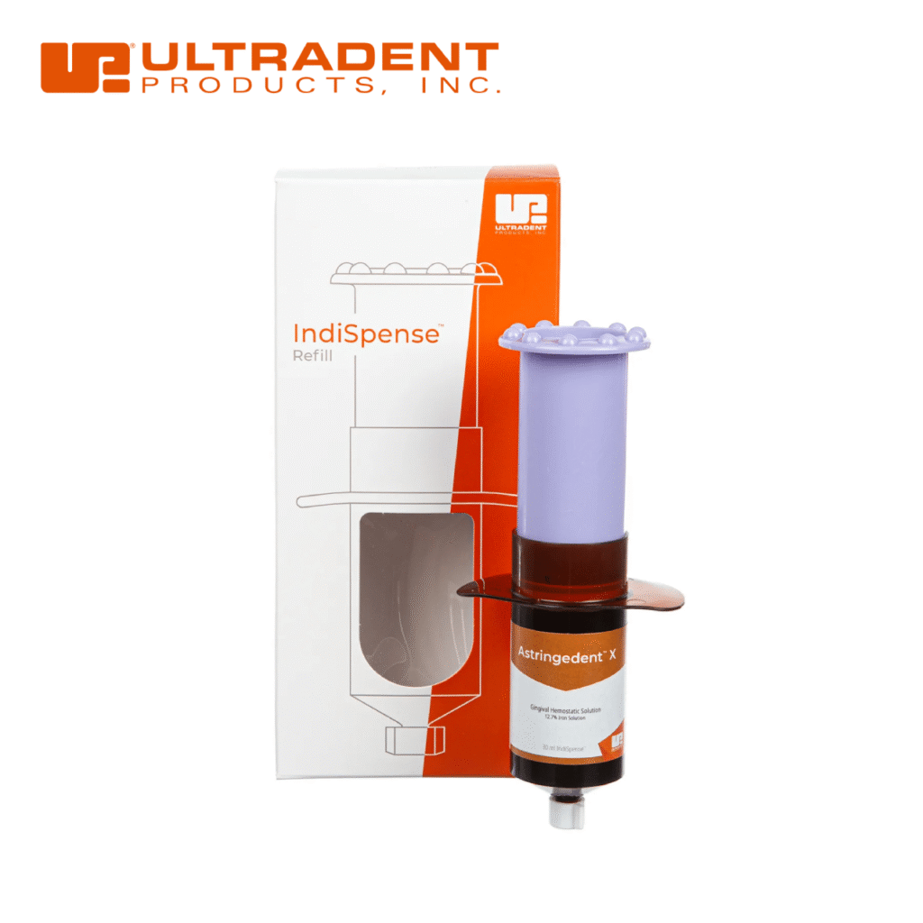 Ultradent Astringedent X Kanama Durdurucu Hemostatik Solüsyon IndiSpense Refill 30 ml ürün görseli