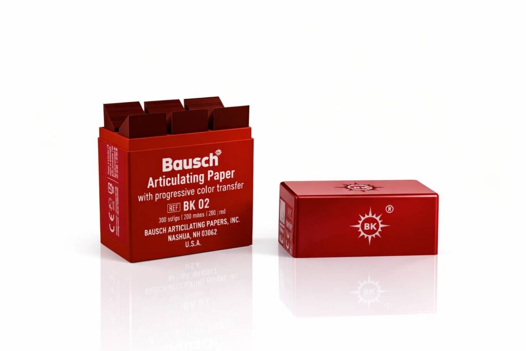 Bausch ARTİKÜLASYON KAĞIDI KIRMIZI (I form- 200 mikron) ürün görseli