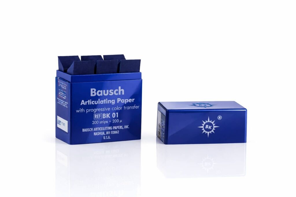 Bausch ARTİKÜLASYON KAĞIDI Mavi (I form- 200 mikron) ürün görseli