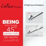 BEING Işıklı Aeratör Lotus 401P 45 Derece Supertorque Standart Kafa Push Button ürün görseli