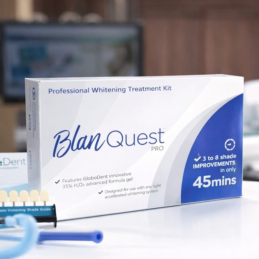 BlanQuest Pro Diş Beyazlatma Tedavi Seti – 5 Hasta İçin Kit ürün görseli