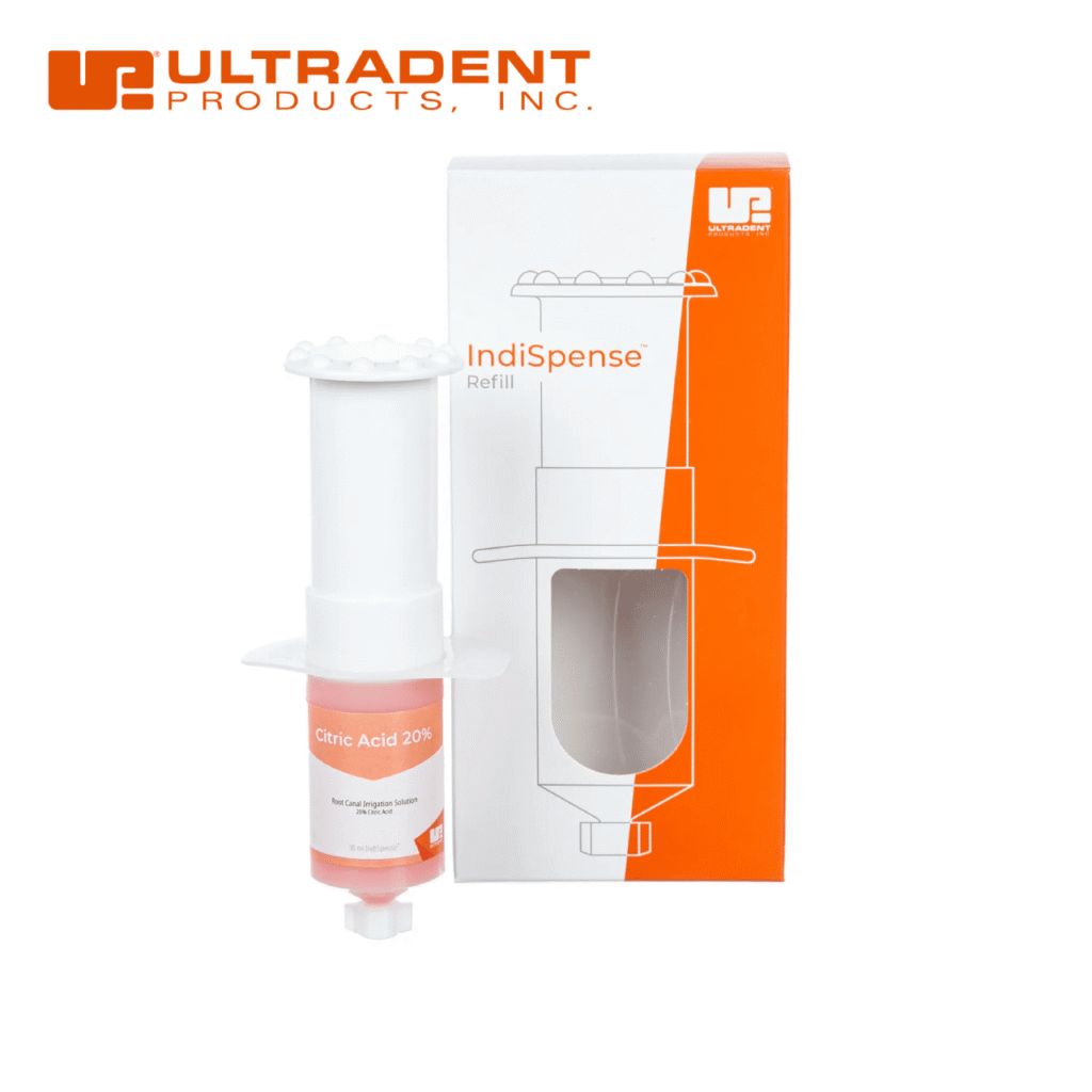 Ultradent Citric Acid %20 Kanal İrrigasyon Solüsyonu IndiSpense 30 ml ürün görseli
