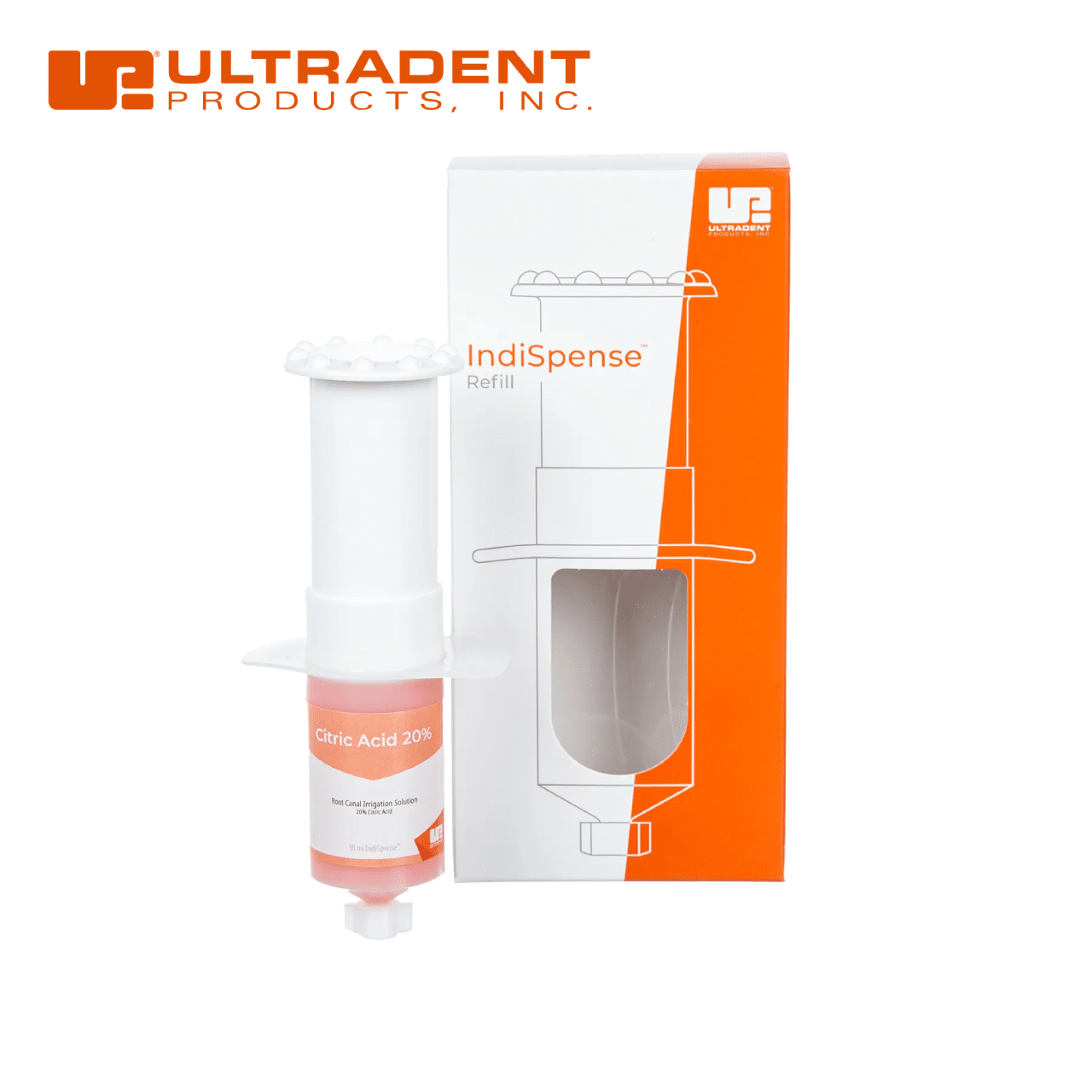 Ultradent Citric Acid %20 Kanal İrrigasyon Solüsyonu IndiSpense 30 ml ürün görseli