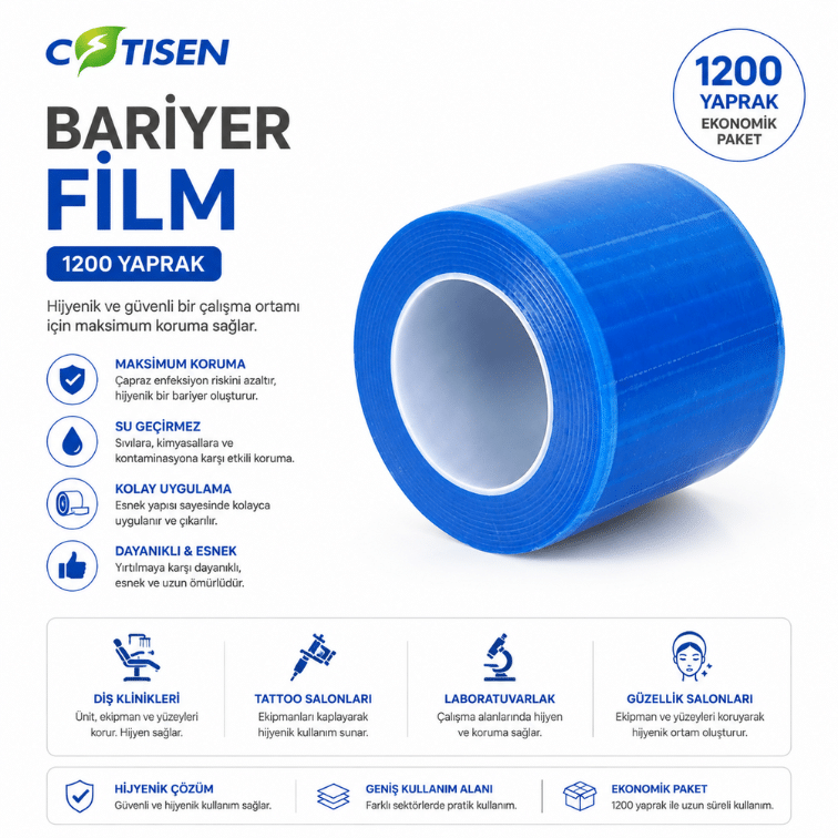 Cotisen Bariyer Film 1200 Yaprak ürün görseli