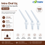 Cotisen Intra Oral Uç – Kahverengi Uca Uyumlu (100 Adet) ürün görseli