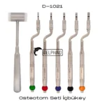 Delphino Osteotom Seti İçbükey (Kapalı Sinüs Lift Seti) ürün görseli