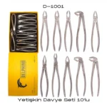 Delphino Yetişkin Davye Seti (10’lu) ürün görseli