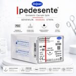 DOĞSAN D2165 Pedesente PDO Emilebilir Cerrahi İplik 5/0 16 mm 3/8 Keskin 75 cm ürün görseli