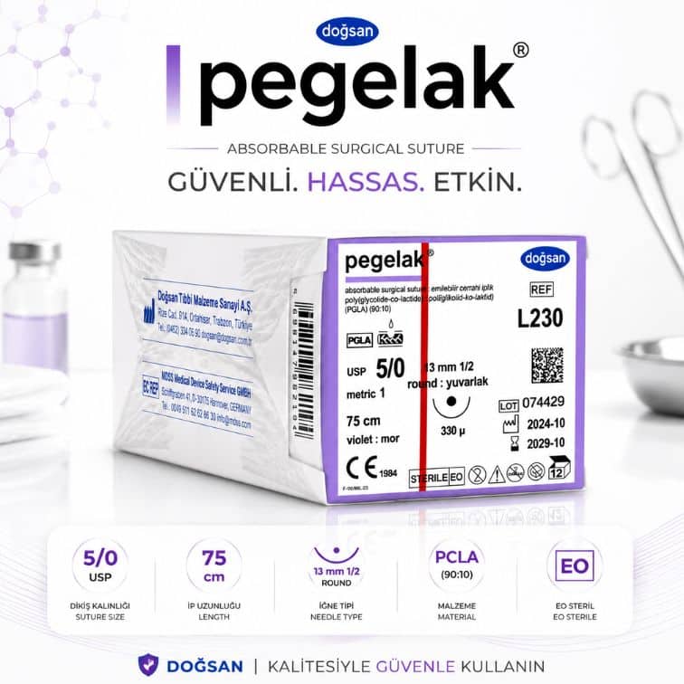 DOGSAN-Pegelak®-Cerrahi-Sutur-REF-L230-–-USP-50-75-cm-13-mm-12-Yuvarlak-Emilebilir.jpg DOĞSAN Pegelak® Cerrahi Sütür REF L230 – USP 5/0 75 cm 13 mm 1/2 Yuvarlak (Emilebilir) ürün görseli