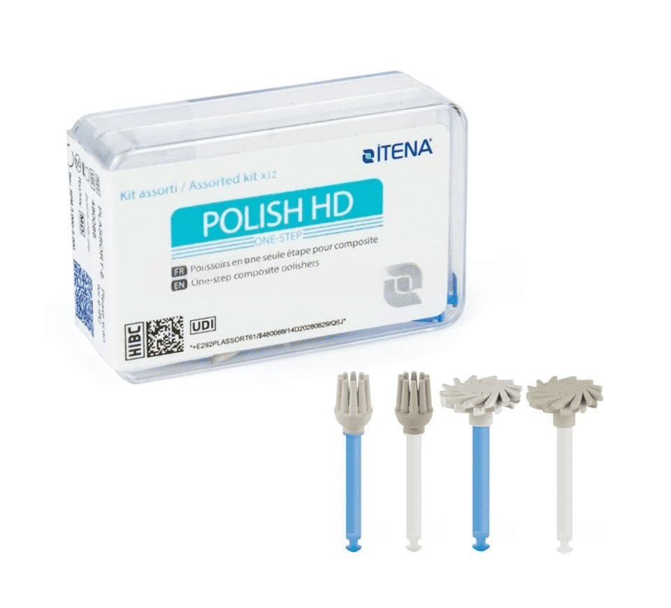 İtena Polish HD Asorti Polishers/Medium-Grit Kompozit Cila Seti - 12 Adet ürün görseli