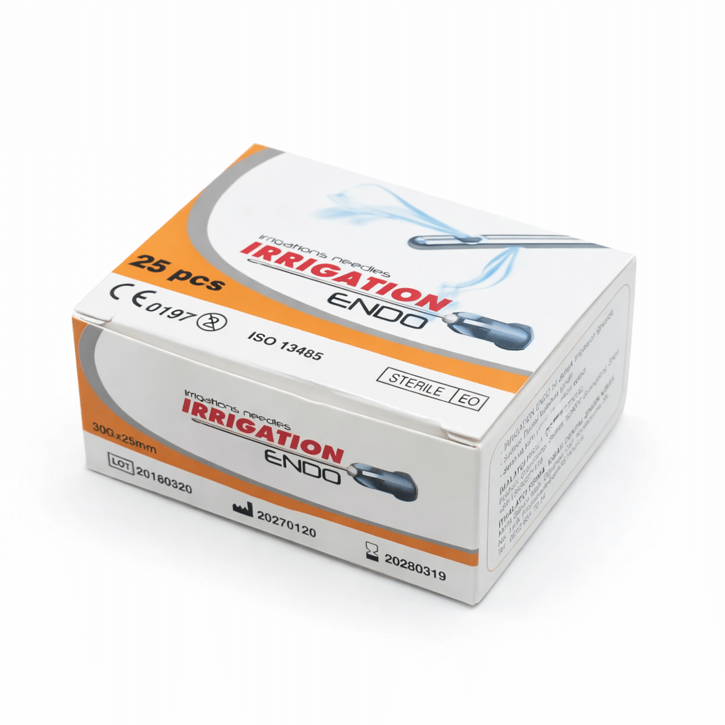 Dental İrrigasyon İğnesi Çift taraflı 25'lik Paket ürün görseli