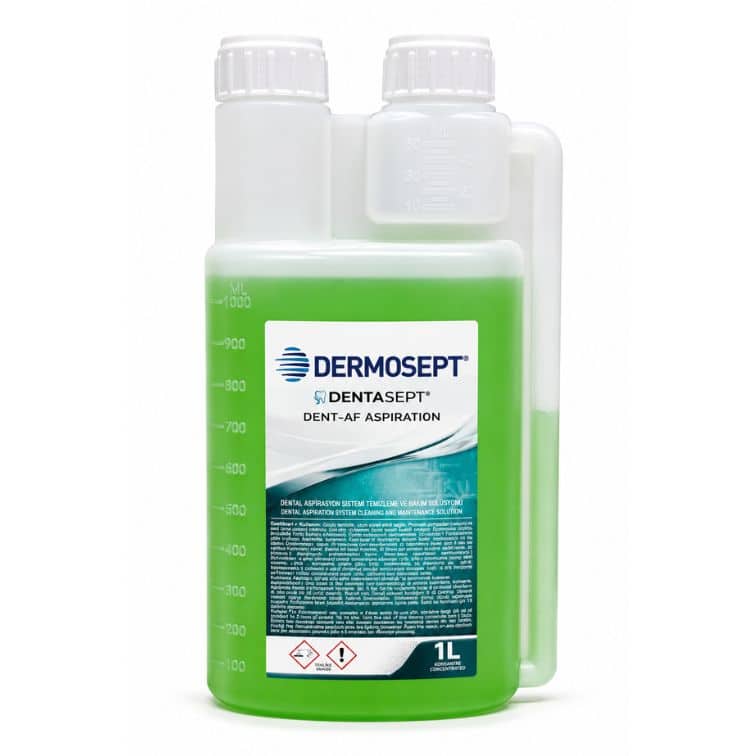 Dermosept DENT-AF Alet ve Endoskopi / Aspiration AF Cerrahi Aspiratör Dezenfektanı (1 Lt) ürün görseli