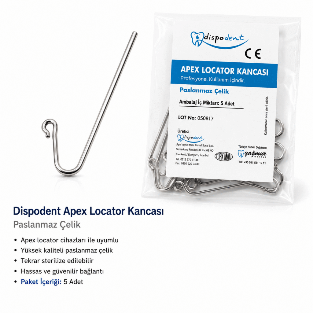 Dispodent Apex Locator Kancası ( 5 Adet ) ürün görseli