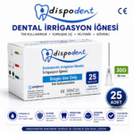 Dispodent Dental İrrigasyon İğnesi 30G – 30 mm (25 Adet) ürün görseli