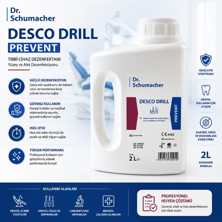Dr. Schumacher Desco Drill Frez Dezenfektanı 2 Lt ürün görseli