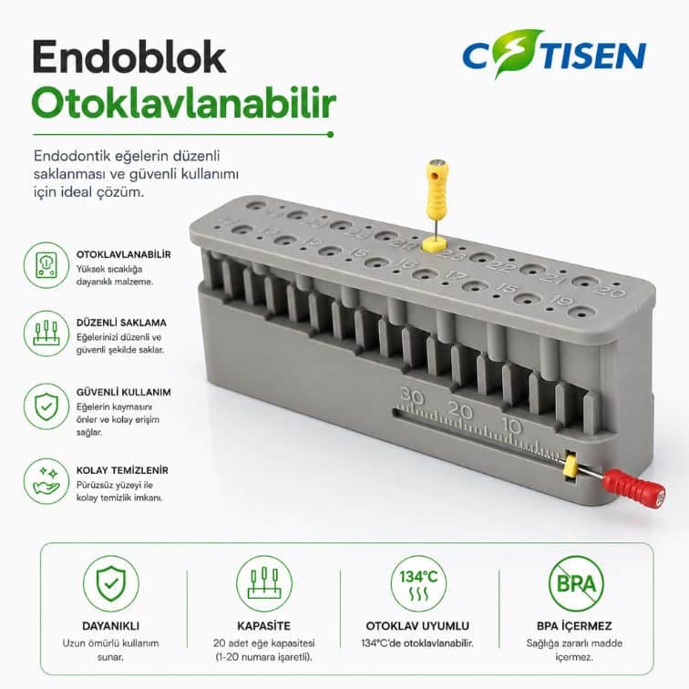Cotisen Endoblok - Otoklavlanabilir ürün görseli
