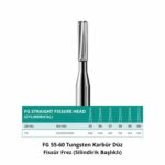 FG 55-60 Tungsten Karbür Düz Fissür Frez (Silindirik Başlıklı) ürün görseli