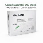 Gallant Cerrahi Sakşın Aspiratör Ucu Steril 100 Lük ürün görseli