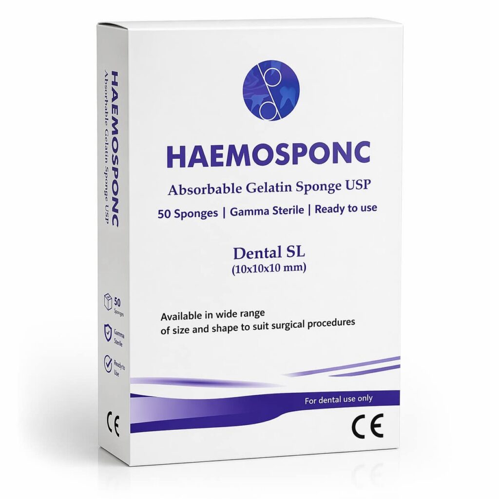 HAEMOSPONC ABSORBABLE GELATİN SPONGE ürün görseli