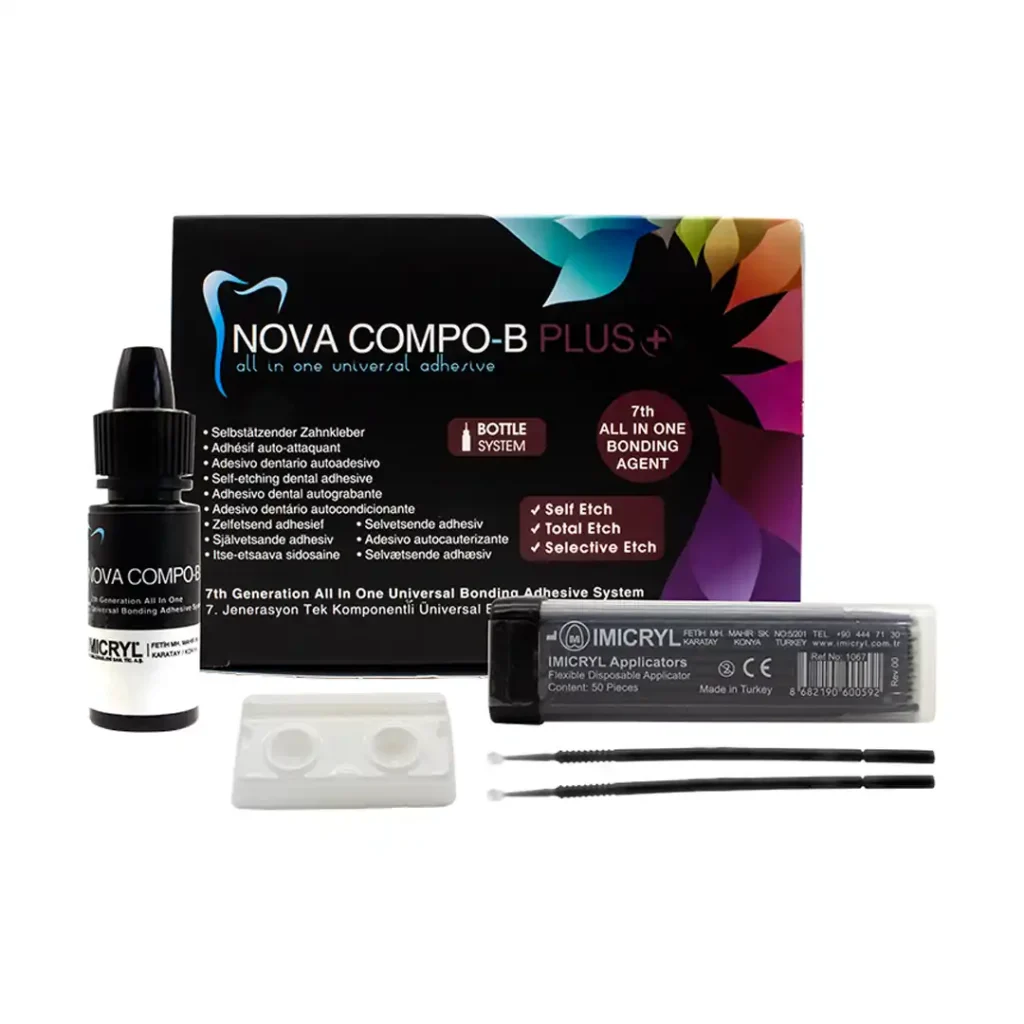 Imicryl Nova Compo-B PLUS + Adeziv Bonding Ajanı (50 x 0,1 ml Tek Doz Paketi) ürün görseli
