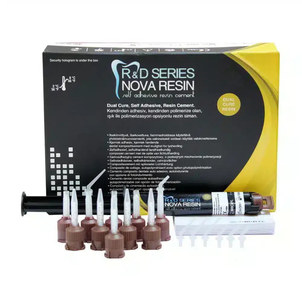 Imicryl Nova Resin Dual Cure Kendinden Adeziv Rezin Siman 5 g ürün görseli