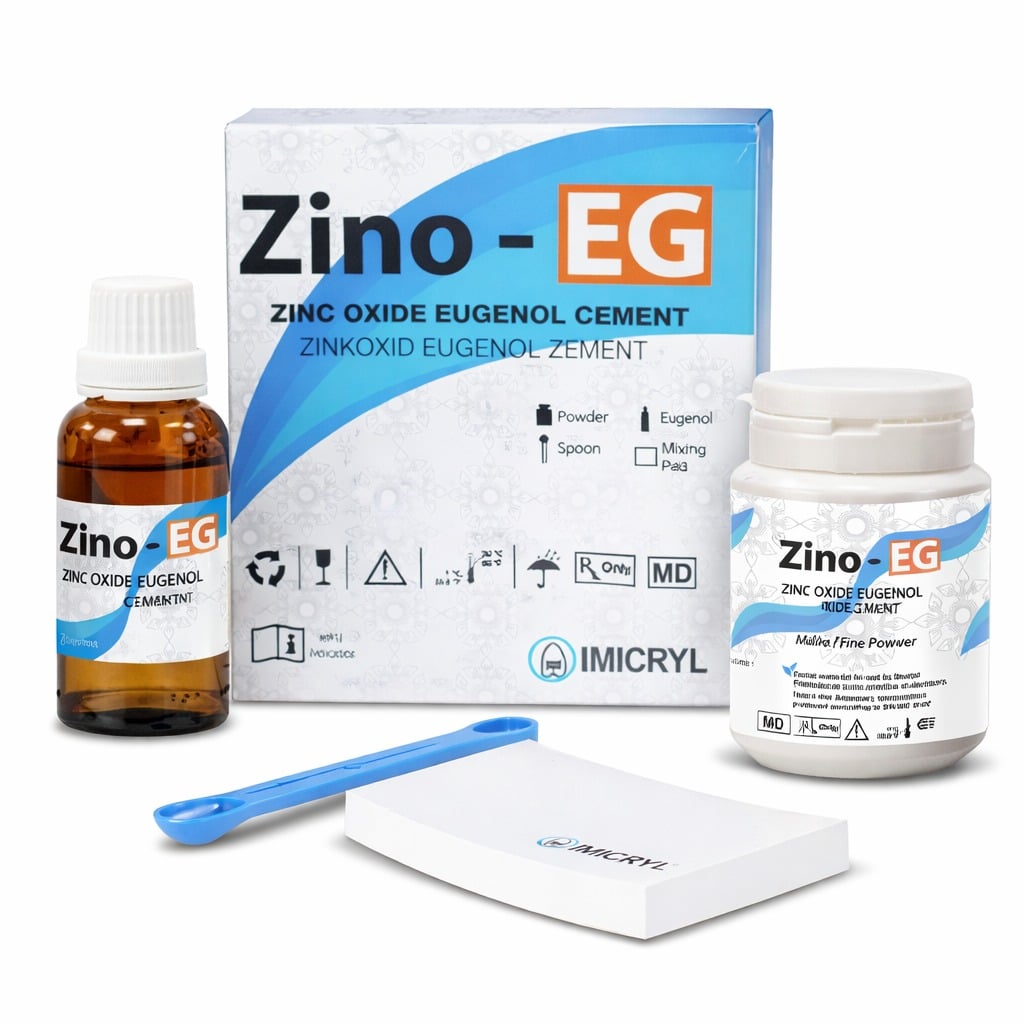 Imicryl Zino-EG Çinko Oksit Ojenol Siman 75 g Toz / 20 ml Ojenol ürün görseli