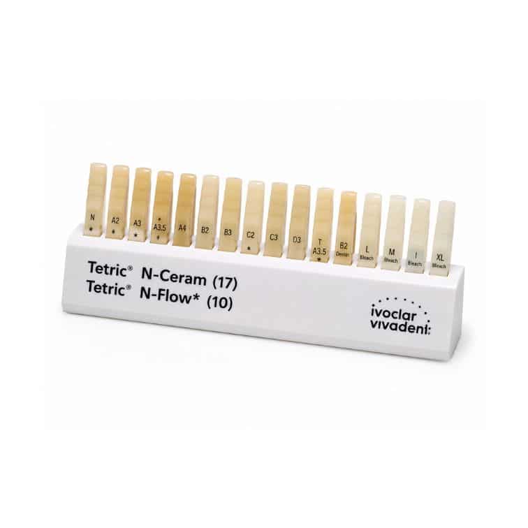Ivoclar Tetric N-Ceram & Tetric N-Flow Renk Skalası ürün görseli