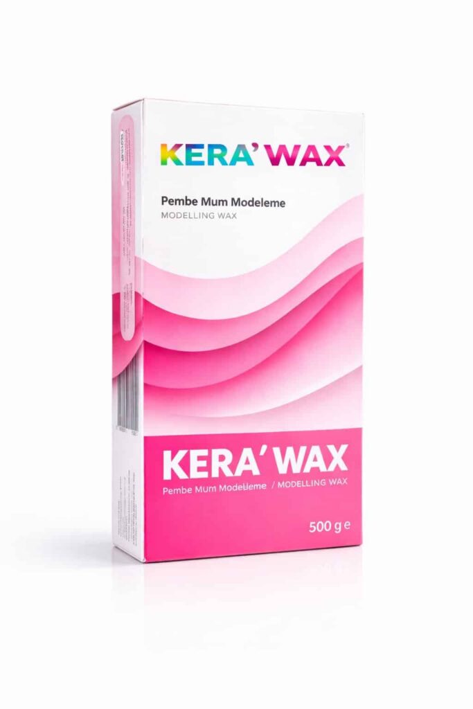 KERA WAX Modelling Wax 500 gr - Pembe Mum ürün görseli