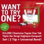 Kulzer Charisma Topaz One Tek Tüpte Her Rengi Sağlayan Kompozit Set ( 2 Tüp + Universal Bond) ürün görseli