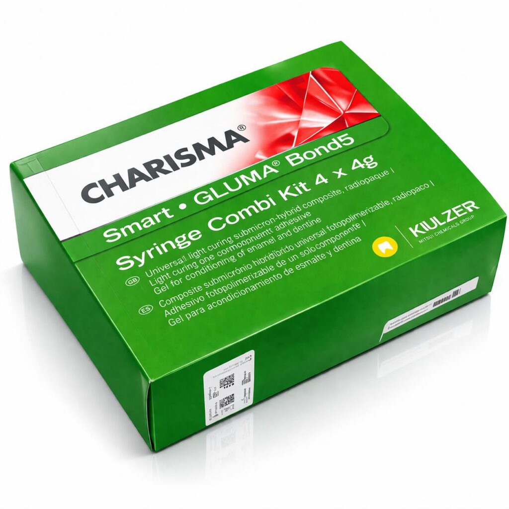 Kulzer Charisma Smart Kompozit Set 4×4 gr + GLUMA Bond5 ürün görseli