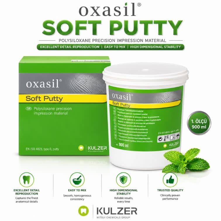 Kulzer Oxasil Soft Putty 1. Ölçü (900 ml) ürün görseli