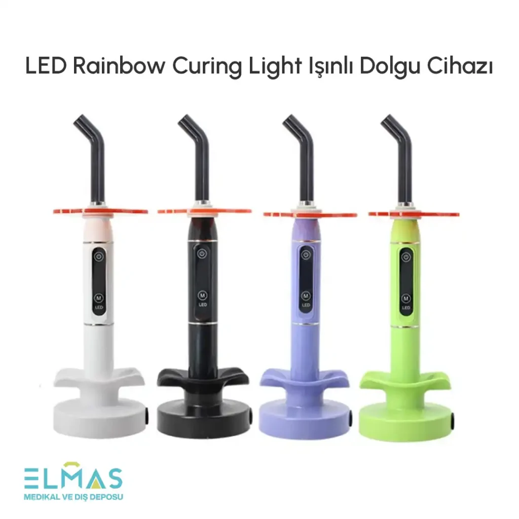 LED Rainbow Curing Light Işınlı Dolgu Cihazı ürün görseli