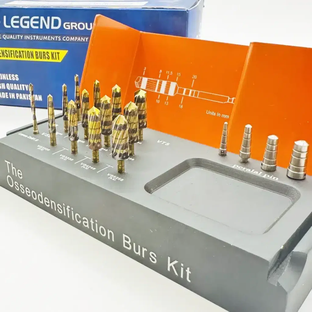 Legend Osseodensification Burs Kit (Kemik Sıkılaştırma Seti) ürün görseli