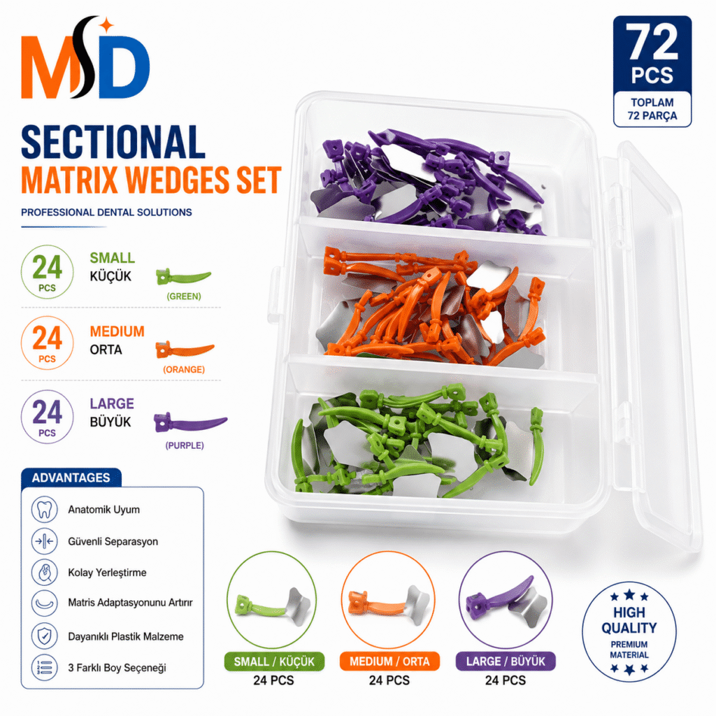 MD Anterior Matrix System – 72 Parça ürün görseli