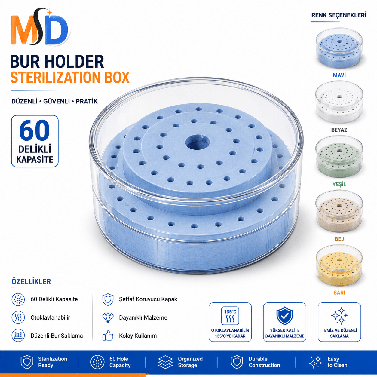 MD-Bur-Holder-60-Delikli.png MD Bur Holder 60 Delikli ürün görseli