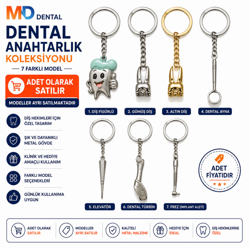 MD Dental Anahtarlık Serisi (1 adet) ürün görseli