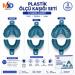 MD Plastik Ölçü Kaşığı Seti (3 Takım) ürün görseli