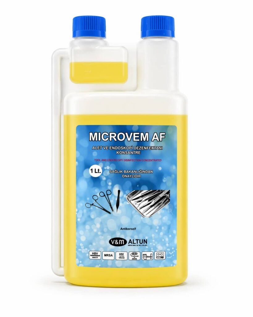 Microvem Af Konsantre Alet ve Endoskopi Dezenfektanı 1 Lt ürün görseli