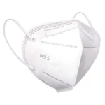 Musk FFP2 NR N95 5 Katlı Meltblown Beyaz Ultrasonik Koruyucu Maske ürün görseli