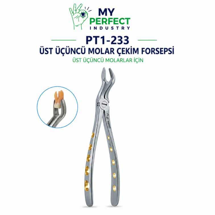 My Perfect Industry PT1-233 Üst Üçüncü Molar Çekim Forsepsi ürün görseli