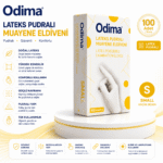 Odima Pudralı Muayene Eldiveni- 100'lük Kutu ürün görseli