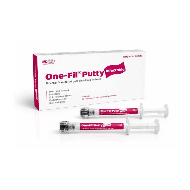 Mediclus One-Fil Putty Injectable Biyoseramik Endodontik Tamir ve Dolgu Materyali 0,5 g ürün görseli